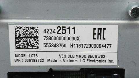 Foto 3ª: Sistema GPS Opel Astra DYNAMIC STAR/STOP 125CV 92KW [B14XFT] (2016)