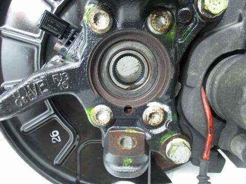 Foto 3ª: Mangueta Delantera Izquierda Volkswagen Golf CAX (2009)