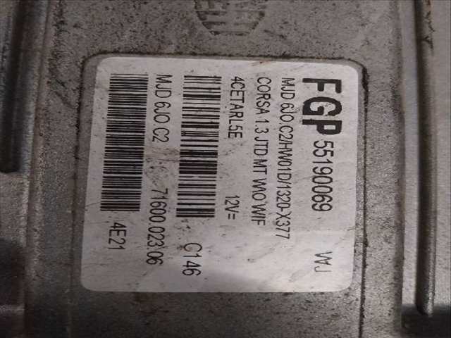 Foto 2ª: Centralita Motor ECU Opel Corsa 1.2 D [D-Z13DT] (2004)