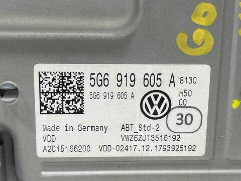 Foto 2ª: Pantalla Multifuncion Volkswagen Golf DADA (2018)