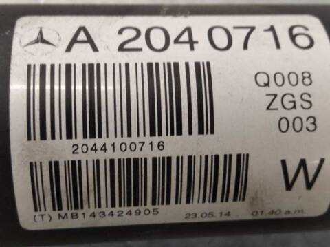 Foto 4ª: Transmision Central Mercedes Clase C 160 C 220 CDI BLUEEFFICIENCY 204.302) COUPE 170CV 125KW [651911] (2014)