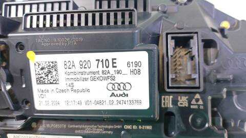 Foto 3ª: Cuadro de Instrumentos Audi A1 30 TFSI 110CV 81KW [DLAA] (2024)