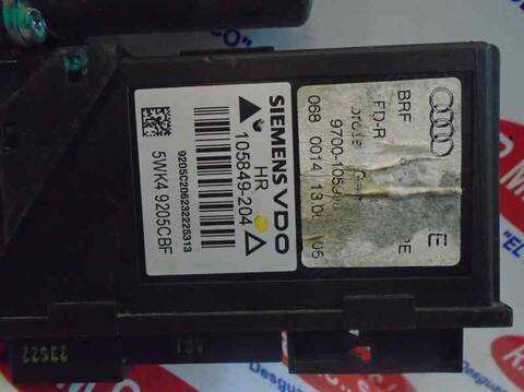 Foto 2ª: Elevalunas Eléctrico Trasero Derecho Audi A4 2.0 TDI 16V 103KW) BERLINA 140CV [BRE] (2006)