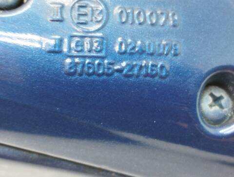Foto 2ª: Retrovisor Izquierdo Hyundai Coupe 1.6 FX COUPE 116CV 85KW [G 4GR] (2000)