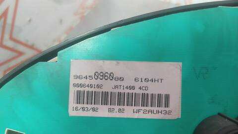 Foto 4ª: Cuadro de Instrumentos Peugeot 206 XS BERLINA 90CV 66KW [RHY] (2002)