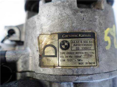 Foto 3ª: Compresor Aire Acondicionado Bmw Serie 3 315 2.0 320TD 150CV 110KW [M47N 204 D4] (2004)