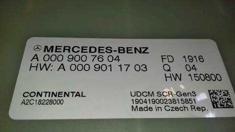 Foto 3ª: Centralita Motor ECU Mercedes Clase V 200 V 250 CDI/BT EDITION 4MATIC 447.813) 190CV 140KW (2014)