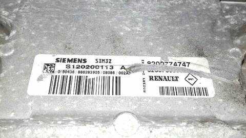 Foto 3ª: Centralita Motor ECU Renault Twingo AUTHENTIQUE 76CV 56KW (2008)