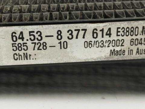 Foto 2ª: Radiador Calefaccion A.A. Bmw Serie 3 315 318 I BERLINA 143CV 105KW [N46B20A] (2003)