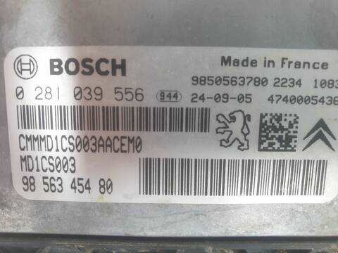 Foto 3ª: Centralita Motor ECU Citroen Berlingo FEEL M (2008)