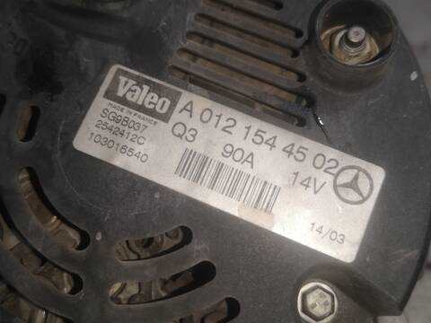 Alternador Mercedes Clase A 140 166960