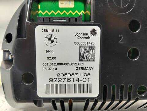 Foto 3ª: Cuadro de Instrumentos Bmw Serie 5 518 520 D 184CV [N47D20C] (2010)