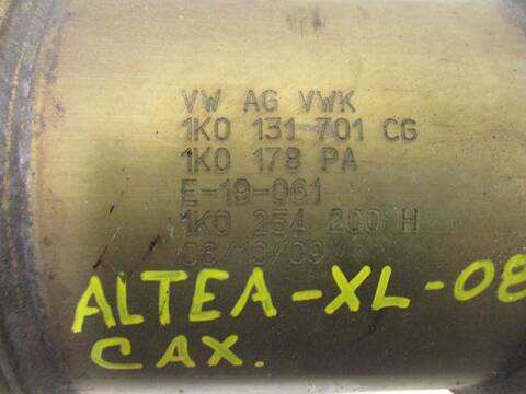 Foto 2ª: Catalizador Seat Altea VERSION INDEFINIDA (2009)