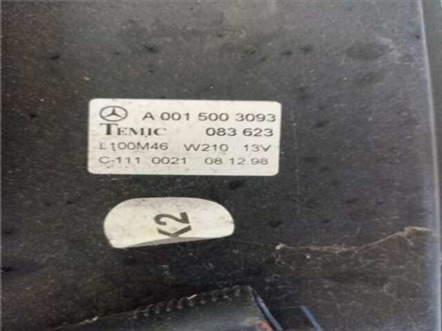 Foto 3ª: Electroventilador Mercedes Clase E 180 2.2 200 CDI (210.007) [2.2 LTR. - 75 KW CDI CAT] [D]