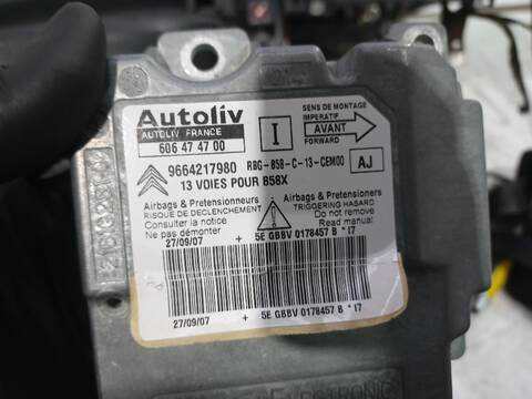 Foto 3ª: Kit Airbag Citroen C4 1.6 16V HDI FAP 109CV [9HZDV6TED4] (2007)