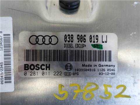 Foto 2ª: Centralita Motor ECU Audi A4 1.9 TDI 96KW) AVANT 130CV [AVF] (2004)