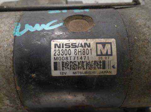 Foto 2ª: Motor de Arranque Nissan Primera ACENTA BERLINA 126CV 93KW [YD22] (2003)