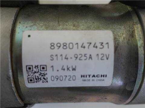 Foto 2ª: Motor de Arranque Opel Astra 1.7 NAVI 110CV 81KW [D-Z17DTR] (2009)