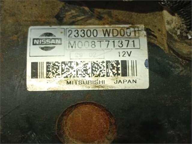 Foto 2ª: Motor de Arranque Nissan Almera 2.2 DCI [YD22DDT]