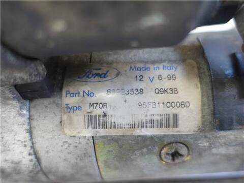 Foto 3ª: Motor de Arranque Ford Ka 1.3 I 60CV 44KW [J4K] (1999)