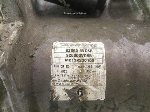 Foto 2ª: Compresor Aire Acondicionado Nissan Note 1.5 DCI [K9K 608] (2012)