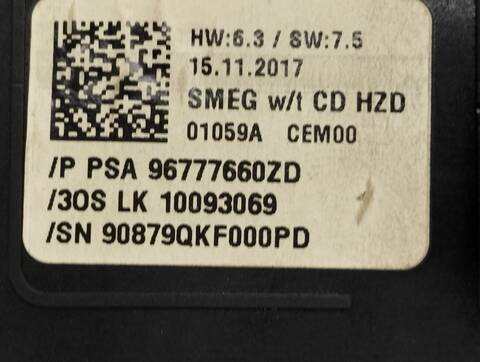Foto 4ª: Mando Multifuncion Peugeot 308 ACTIVE 99CV 73KW [BH02] (2017)
