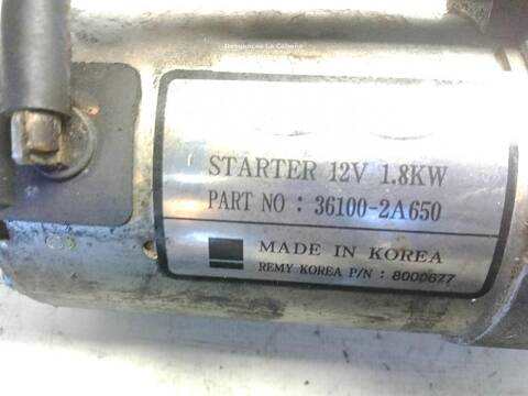 Foto 2ª: Motor de Arranque Hyundai ix20 1.4 CRDI [D4FC] (2010)