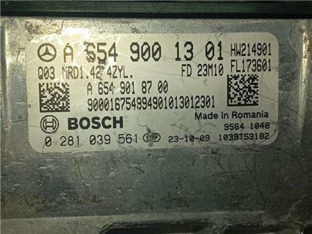 Centralita Motor ECU Mercedes Clase A 140 2.0 A 200 D (177.012) [2.0 LTR. - 110 KW CDI CAT]