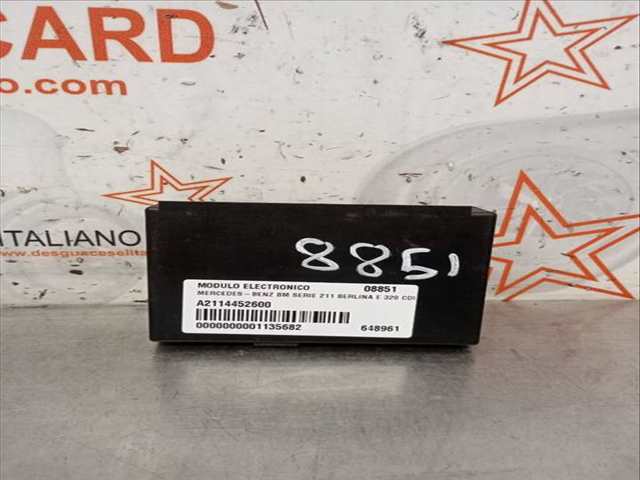 Centralita Motor ECU Mercedes Clase E 180 E 320 CDI 211.026) BERLINA 204CV 150KW