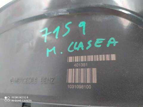 Foto 4ª: Cuadro de Instrumentos Mercedes Clase A 140 A 200 CDI 169.308) 140CV 103KW [640941] (2006)