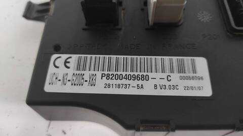 Foto 2ª: Centralita Inmovilizador Nissan Primastar M9R780 (2007)