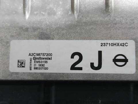 Foto 2ª: Centralita Motor ECU Nissan Qashqai ACENTA 116CV [HRA2DDT] (2013)