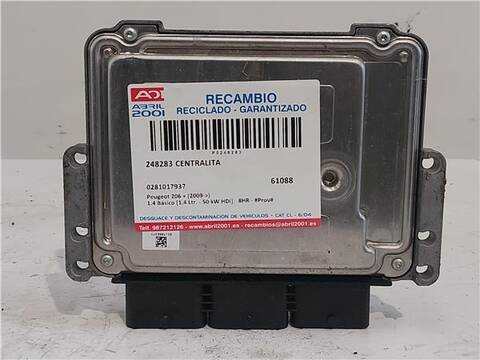 Centralita Motor ECU Peugeot 206 1.4 BASICO 68CV 50KW