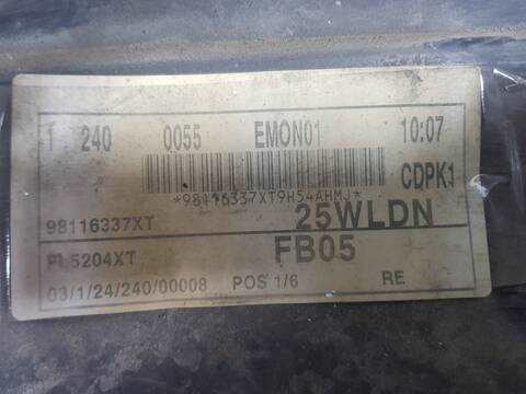 Foto 3ª: Paragolpes Trasero Citroen Jumpy CLUB M 113CV 83KW (1995)