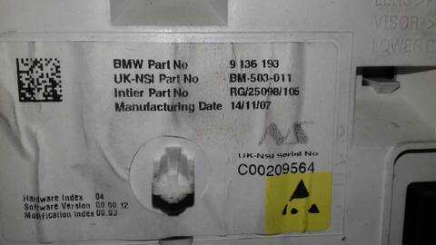 Foto 3ª: Cuadro de Instrumentos Mini Clubman COOPER D 109CV 80KW (2008)