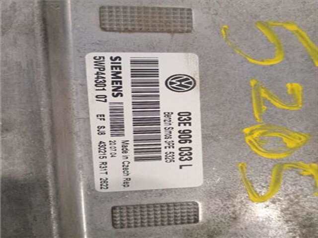 Foto 2ª: Centralita Motor ECU Volkswagen Polo 1.2 12V [AZQ]