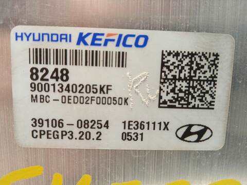 Foto 4ª: Centralita Motor ECU Hyundai i20 1.2 84CV 62KW [G4LF] (2023)