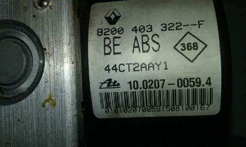 Foto 3ª: Abs Renault Twingo 1.5 DCI DIESEL 64CV 47KW [K9K740] (2007)