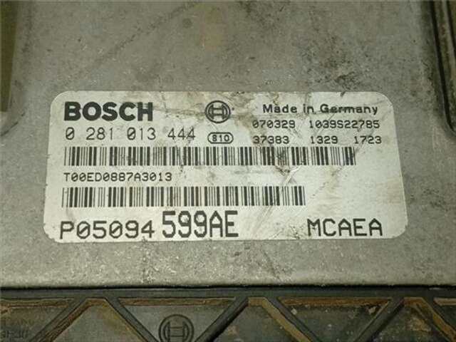 Foto 2ª: Centralita Motor ECU Jeep Compass 2.0 SPORT [2.0 LTR. - 103 KW CRD CAT]