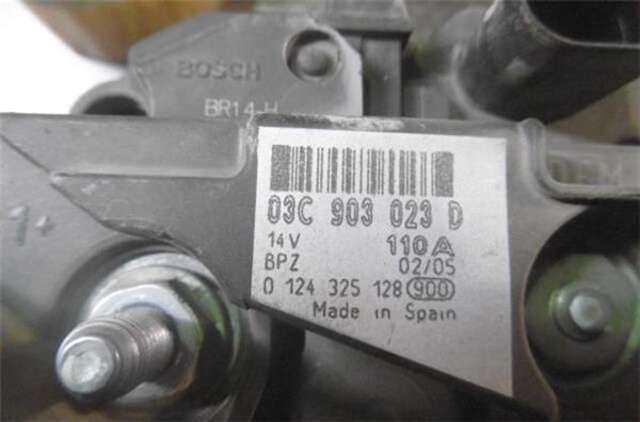 Alternador Audi A3 1.6 FSI AMBIENTE [1.6 LTR. - 85 KW 16V FSI]
