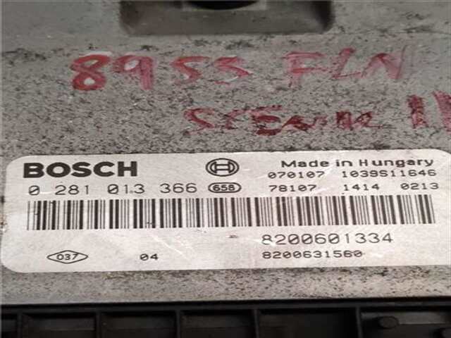 Foto 2ª: Centralita Motor ECU Renault Scenic 1.9 DCI (JM14) (JM)(2003-_) [F9Q 804]