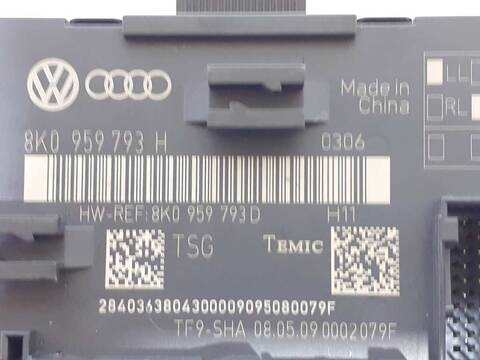 Foto 3ª: Centralita Cierre Centralizado Audi A4 BASICO 143CV 105KW [CAGA] (2009)
