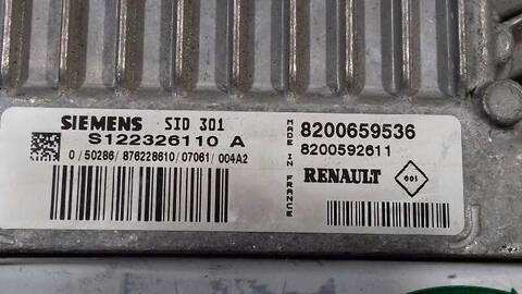 Foto 3ª: Centralita Motor ECU Renault Scenic DYNAMIQUE 106CV 78KW [K9K732] (2007)