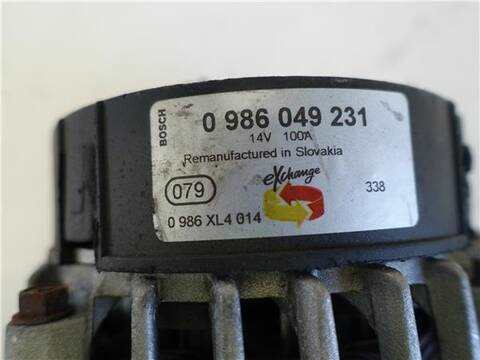 Foto 3ª: Alternador Fiat Stilo 1.9 JTD 192_XF1A) 80CV 59KW [192 A3.000] (2005)