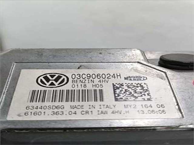 Foto 2ª: Centralita Motor ECU Seat Ibiza 1.4 HIT [1.4 LTR. - 63 KW 16V] [BXW]