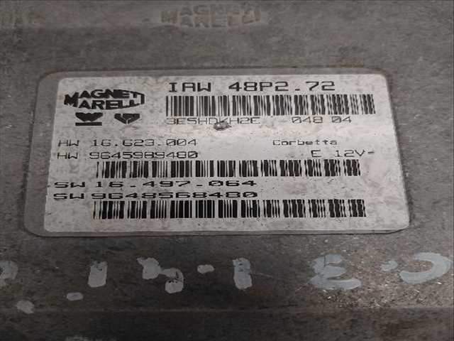 Foto 2ª: Centralita Motor ECU Citroen C3 1.4 G [G-KFV] (2002)