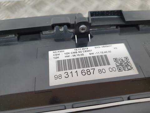 Foto 3ª: Cuadro de Instrumentos Peugeot Traveller AUTOBUS 120CV 88KW [YH01] (2019)