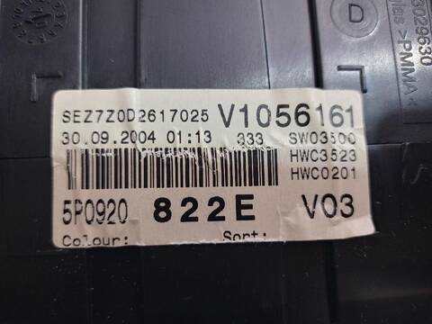 Foto 3ª: Cuadro de Instrumentos Seat Toledo EXCLUSIVE 140CV [BKD] (2004)