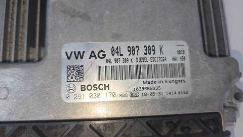 Foto 2ª: Centralita Motor ECU Volkswagen Caddy FURGON 69CV 51KW (2004)