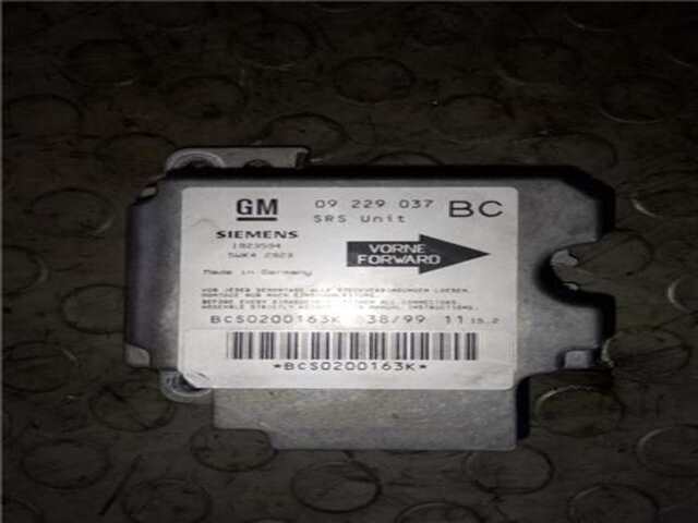 Centralita Airbag Opel Astra 1.7 CLUB [1.7 LTR. - 50 KW TURBODIESEL CAT (X 17 DTL - 2H8)]